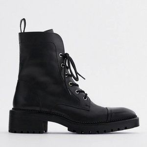 ZARA LEATHER BOOT